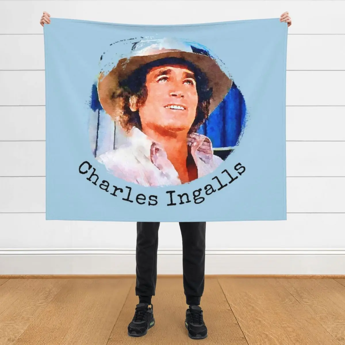 

Charles Ingalls Throw Blanket Stuffeds Sofa Throw Vintage Blankets