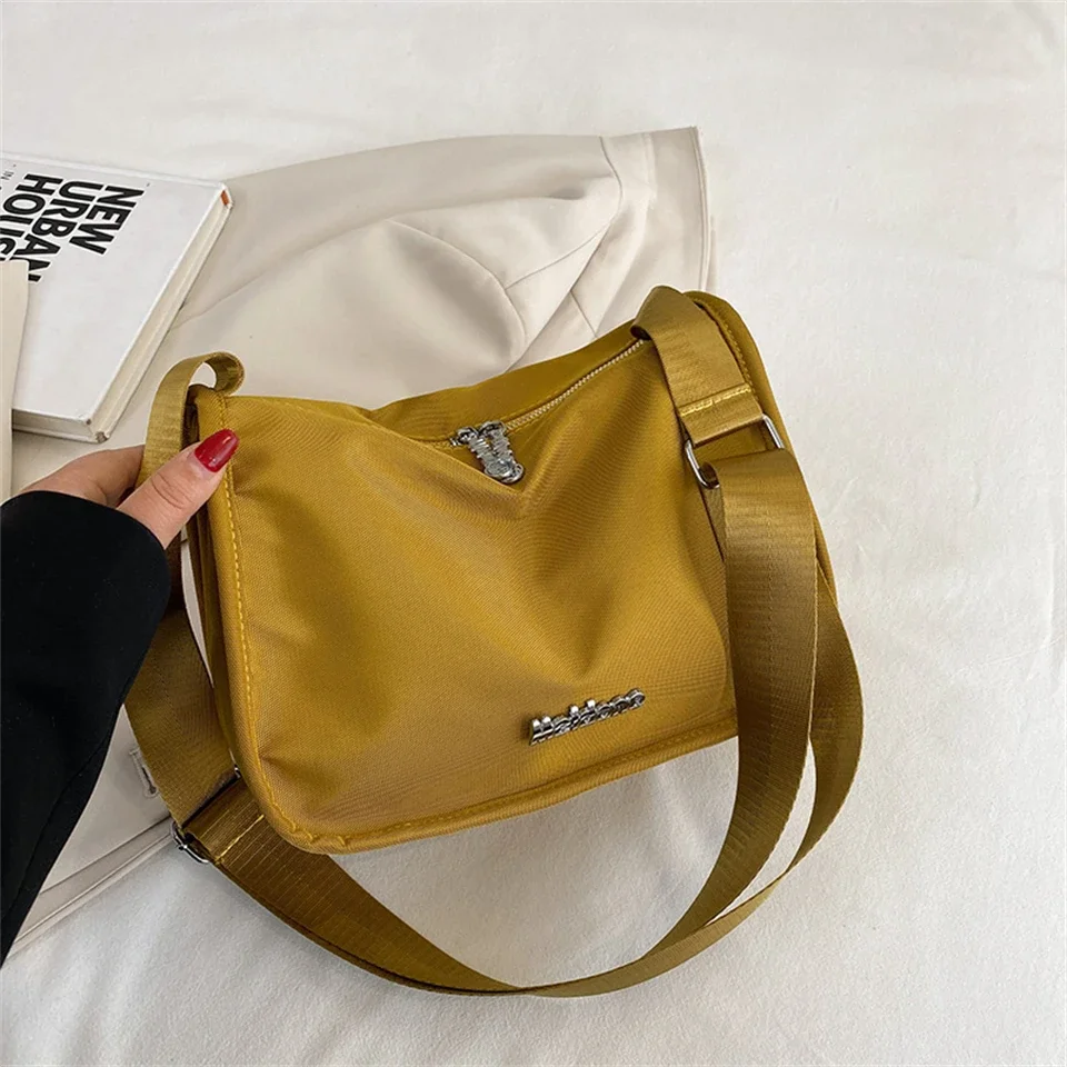 Fashion Nylon Shoulder Messenger Bags Simple Women Bags Designer Small Handbags and Purses Ladies Luxury Brand Crossbody Bag Sac