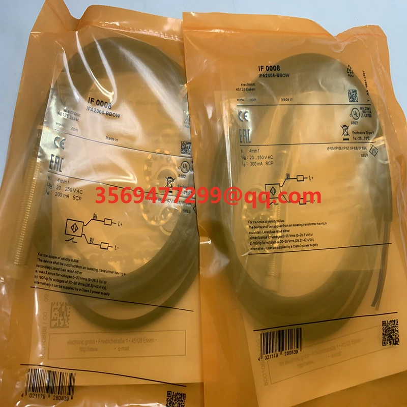 Brandneuer Näherungsschaltersensor IF0027 IFA2004-ABOW/6M