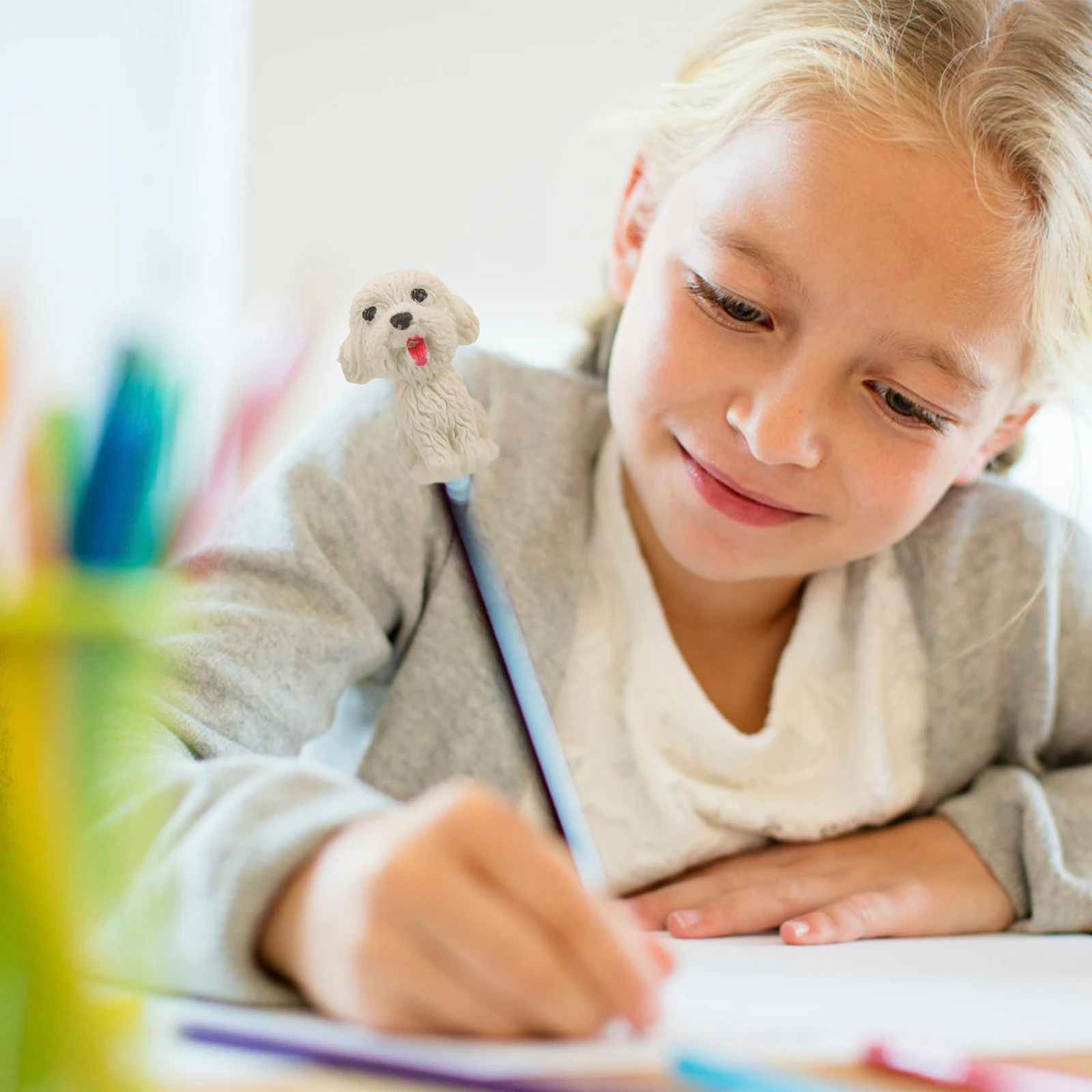 

36Pcs Puppy Erasers Mini Rubber Animal Pencil Erasers for Kids School Party Favors Classroom Prizes Bulk Party Favors