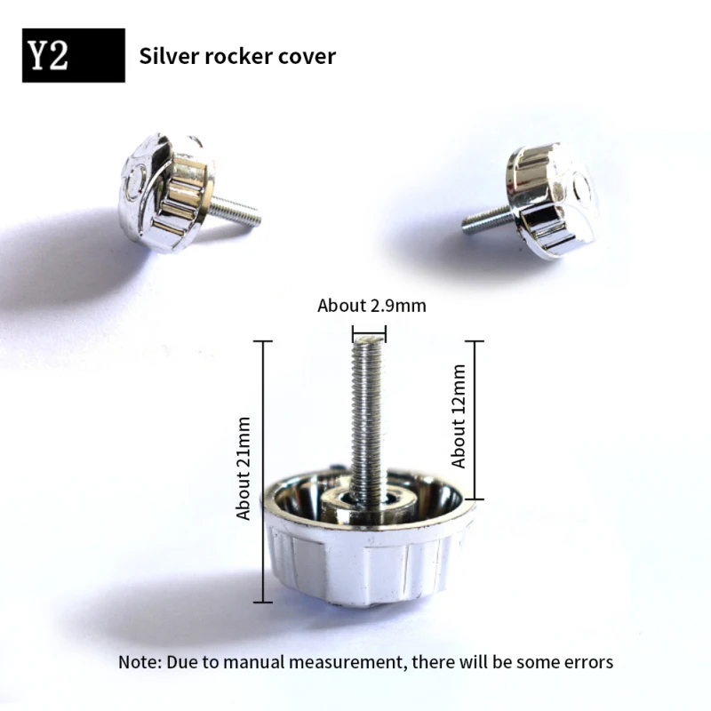1 قطعة مقبض بكرة الصيد قبضة مسامير الجوز 7 اللون الروك الذراع المسمار معالجة الملحقات جزء غطاء جوانات الصيد اكسسوارات