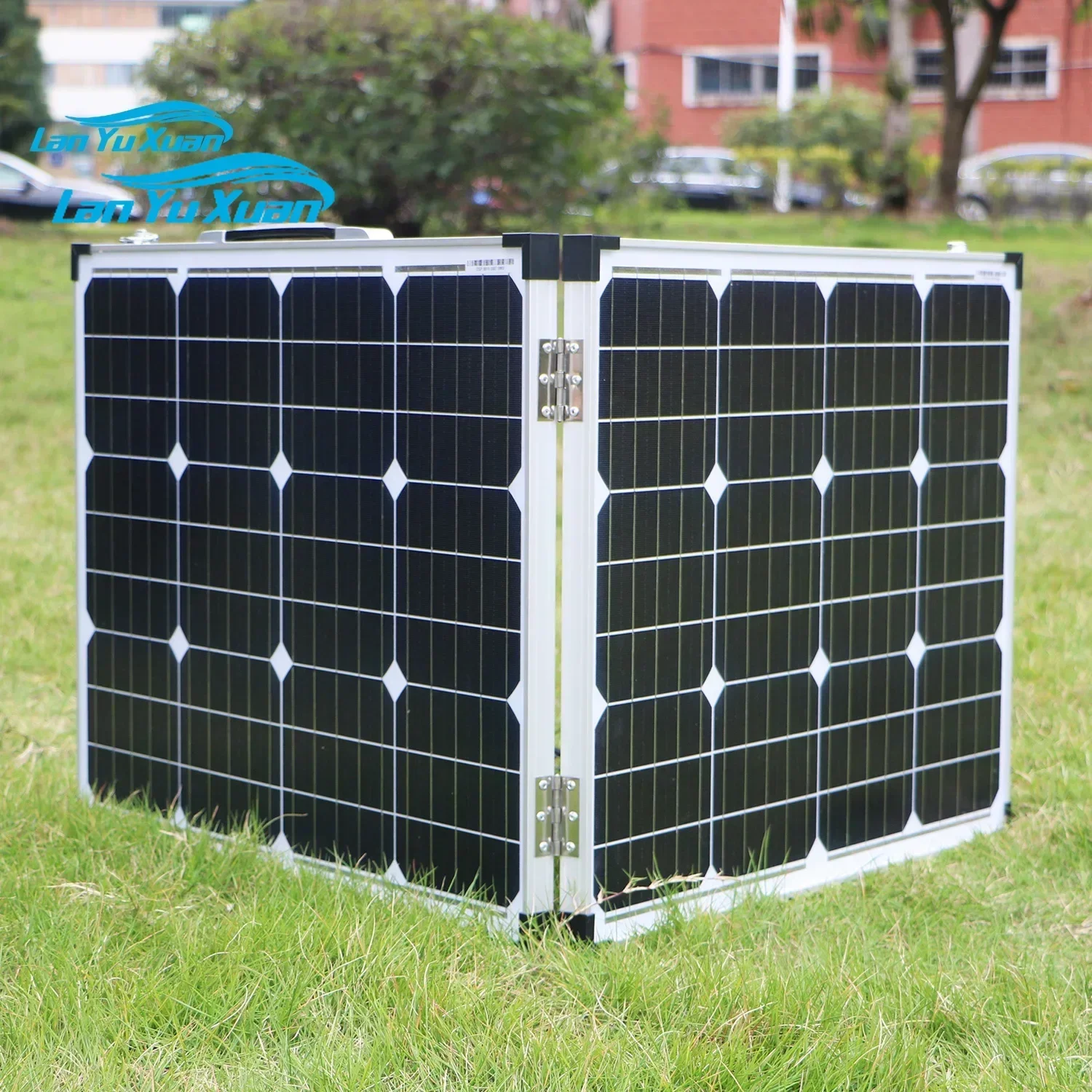 100W (2Pcs X 50W) Foldable Solar Panel China Mono Pannello e Usb Controller  Battery Cell/Module/System Charger