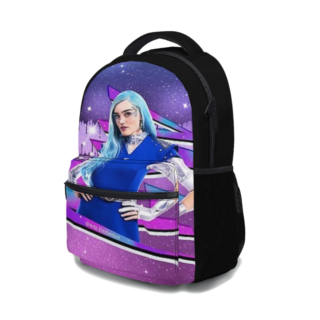 Addison Mochila Faculdade Impermeável, Alien Star-Zombies, Alta Capacidade, Moda Feminina, Meninos, 17 ", 1, 2, 3, 4, Novo  