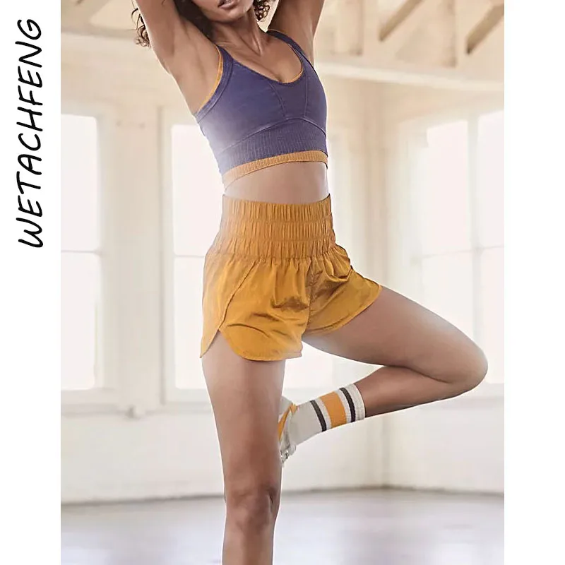 

Sports Shorts Summer High Waist Elasticty Solid Fashion Workout Biker Shorts Women Beach Party Short Pant Cycling Shorts Clothes