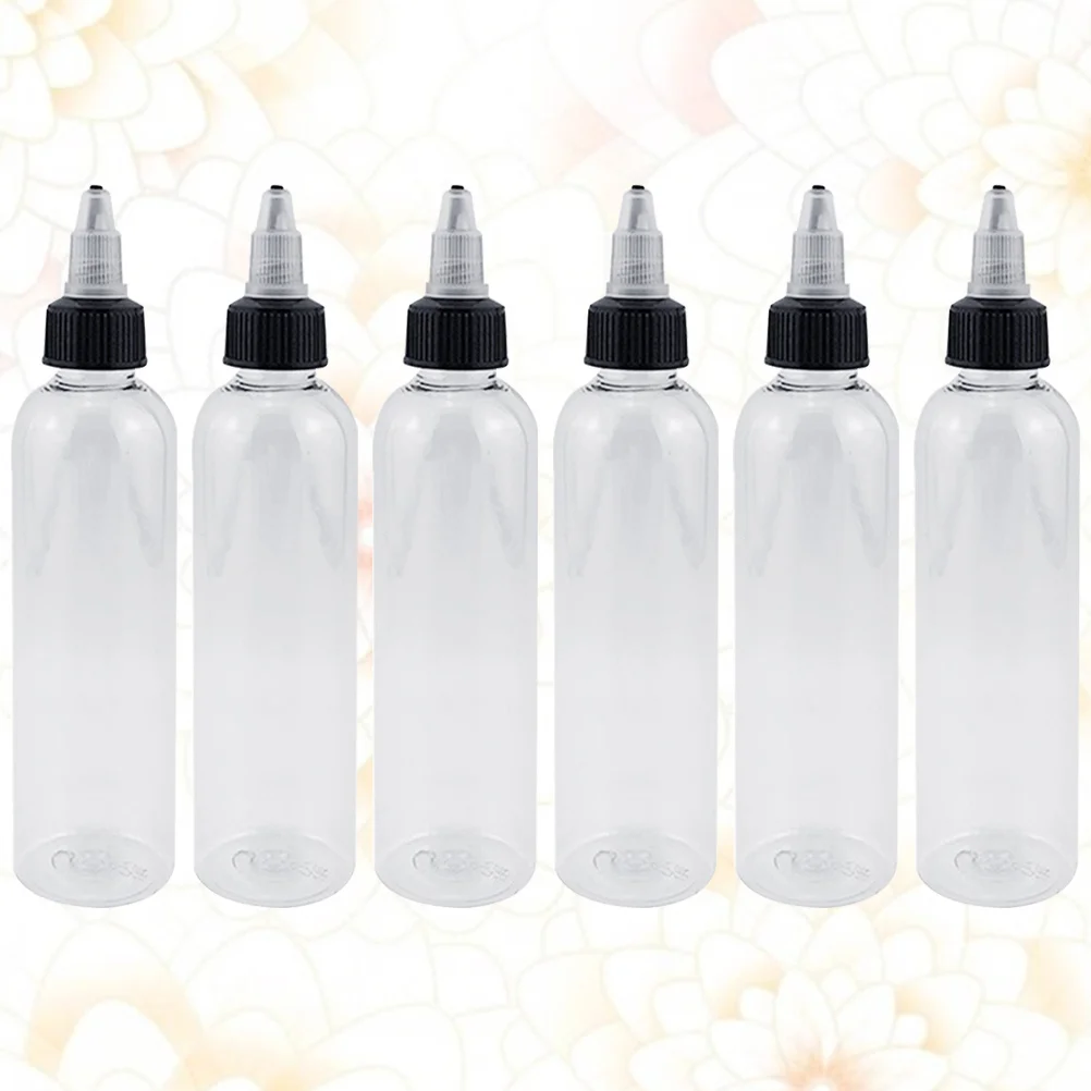 15 قطعة 60 مللي زجاجات حبر فارغة لتخزين صبغ الوشم سعة كبيرة خفيفة الوزن مانعة للتسرب حاويات بلاستيكية شفافة #1