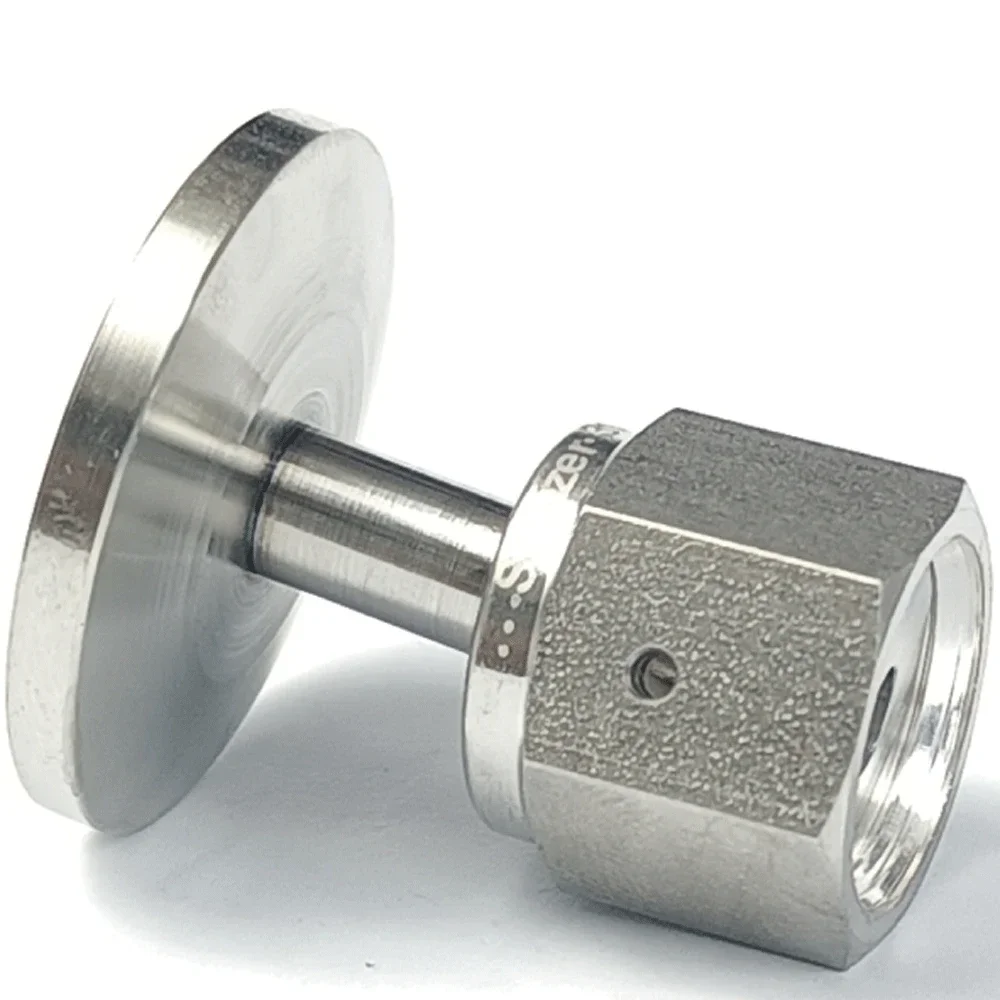 

KF/NW10/16/25/40/50 Vacuum Flange To 1/4" 1/2" VCO Male Female SUS316L Stainless Steel Pipe Fitting Connector Coupler