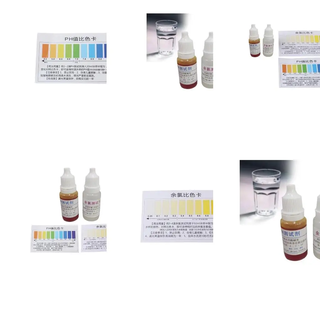 10ml Test Liquid Used to Detect Tap Water for Home Tap and Well Water