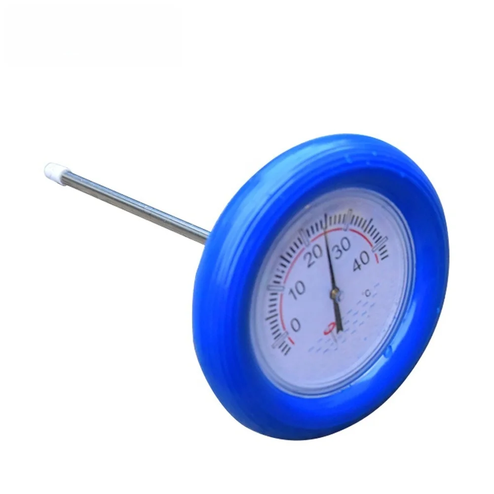 Water Temperature Tester for Pools Saunas and Baby Baths with Large Floating Head and Environmentally Friendly PVC Material