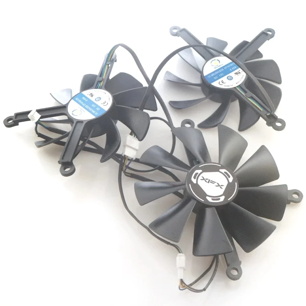 

CF1010U12S DC12V 0,45A 4-проводной 4-контактный 95 мм 85 мм вентилятор VGA для XFX RX5600XT 5700XT 5700 THICC Вентилятор охлаждения видеокарты