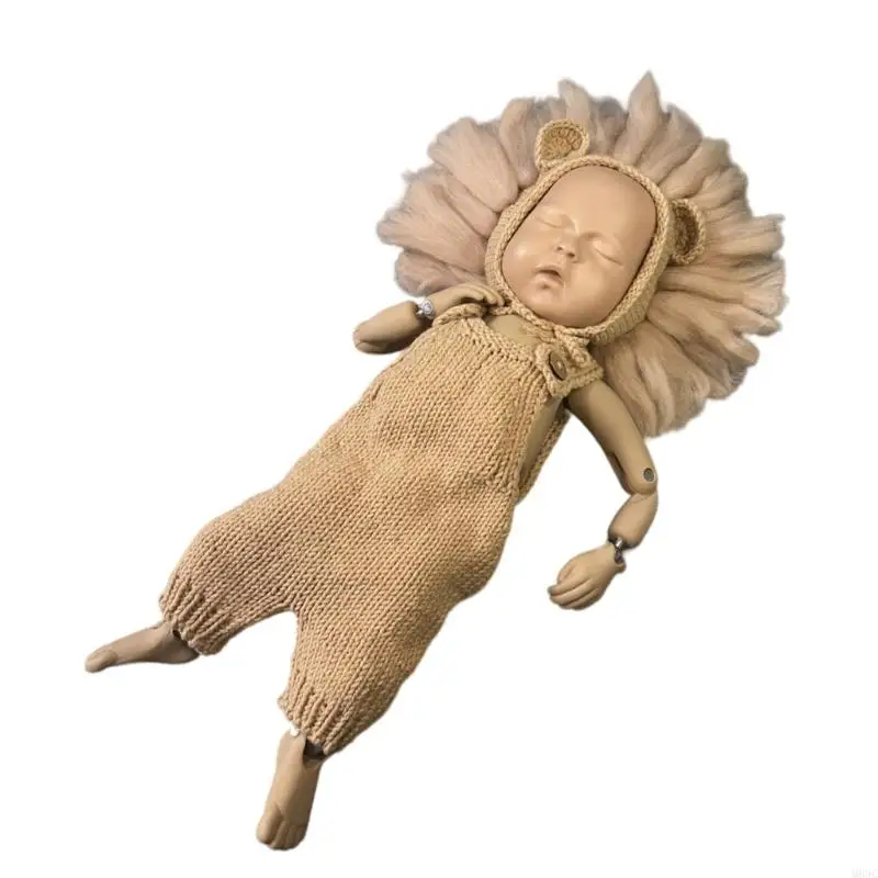 

M89C милые львы тематические детские фото реквизит новорожденных портретные брюки в оба