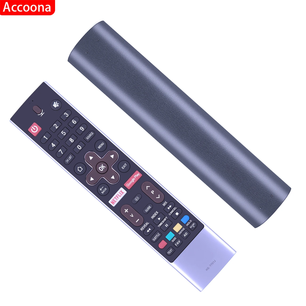 NEW Original HS-7701J HS-7700J For Skyworth 40E3 50U500 TV Remote Control Voice Netflix Google Play Fernbedienung