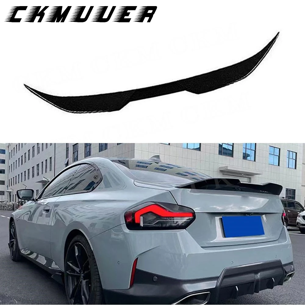

CKMUUER Car Rear Boot Spoiler Trunk Wing Accessories for BMW 2 Series G42 M235i M240i Coupe M Sport 2021+