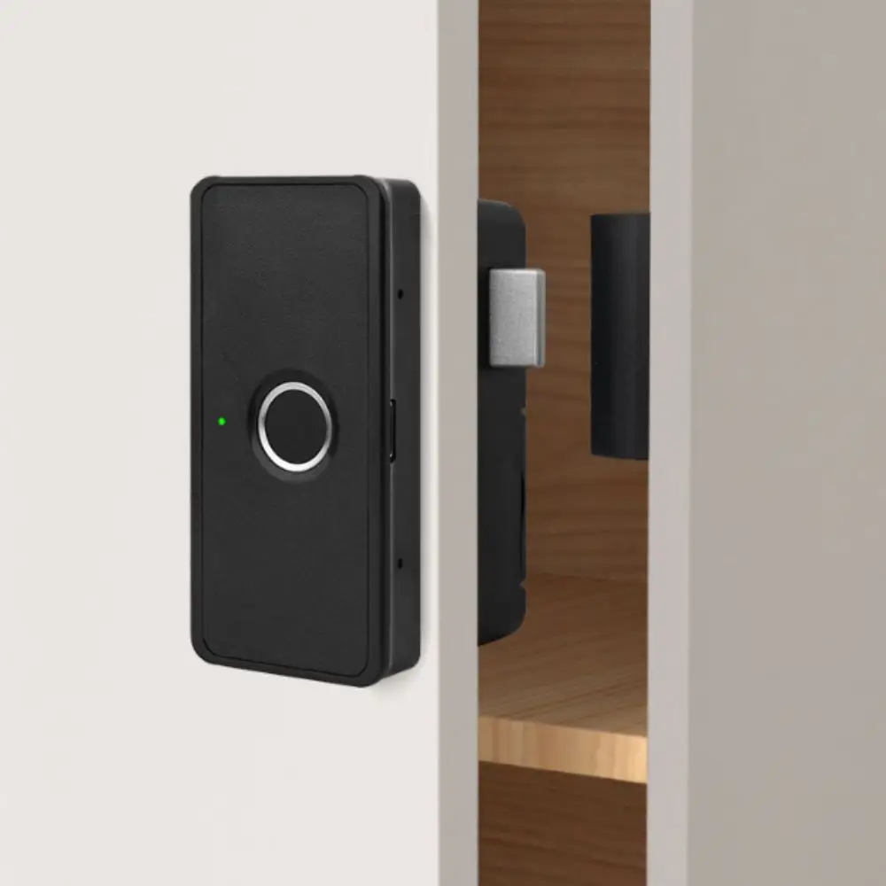 Keyless Fingerprint Drawer Lock Fingerprint Electronic Digital Storage Locker Lock Password Simple Reliable