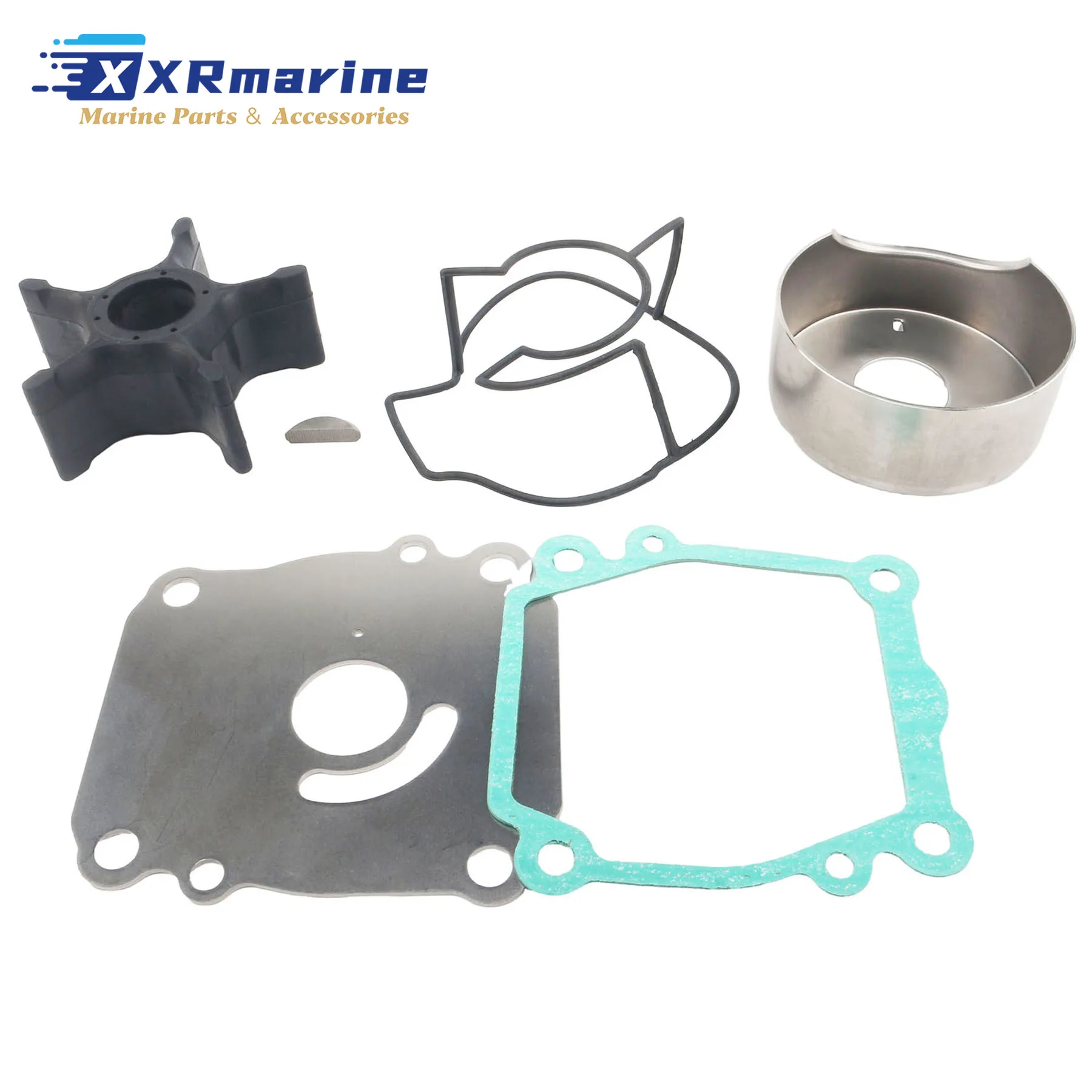 

Compatible with Suzuki 4 Stroke 90 100 115 140 HP DF90 DF100 DF115 DF140 Outboard Motors Water Pump Impeller Rebuild Kit