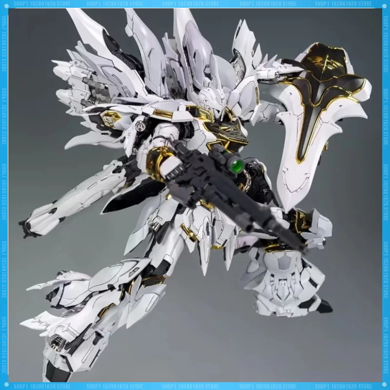 

In Stock Comet Model Mg 1/100 Msn 06s Sinanju White Assembly Model Kit Action Figure Plastic Model Toy for Christmas Gift