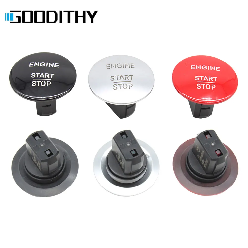 Car Keyless One-click Engine Ignition Start Stop Push Button Switch For Mercedes Benz W204 W205 W245 W211 W212 W221 W164 W166