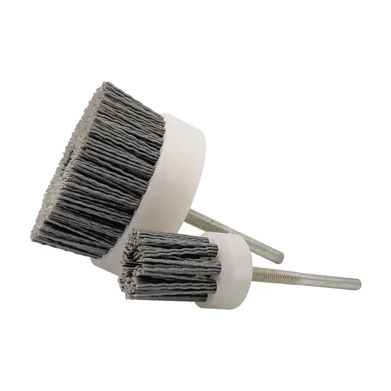 For Nylon Wire Abrasive Wire Disc Brush Aluminum Alloy Deburring Metal Polishing Brush