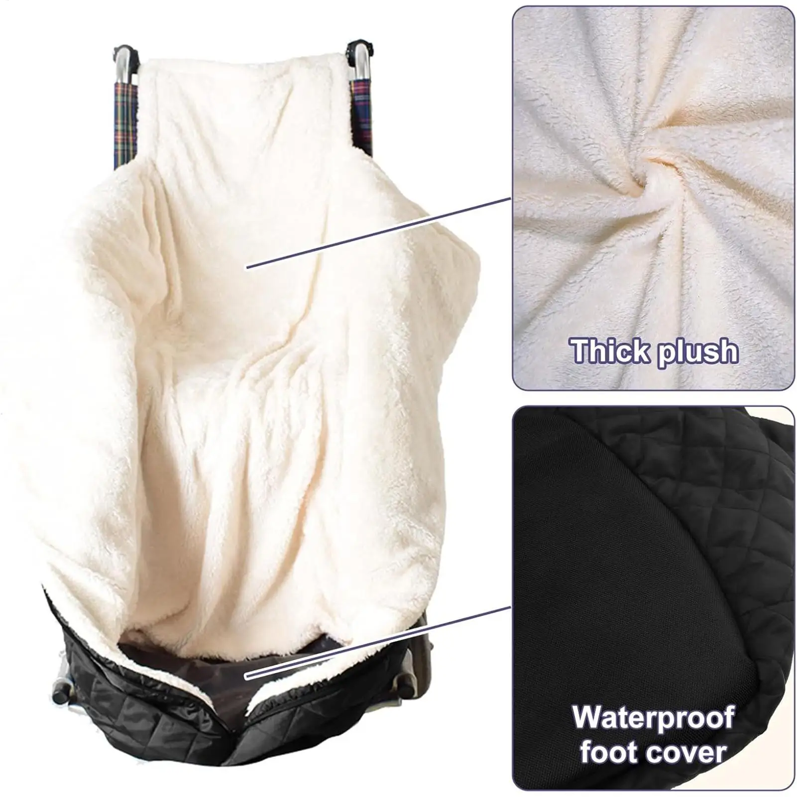 

Одеяло для инвалидной коляски, согревающие принадлежности для ног, одеяло для инвалидной коляски, обертывания для взрослых, пожилых людей с ограниченными возможностями, пожилых пациентов