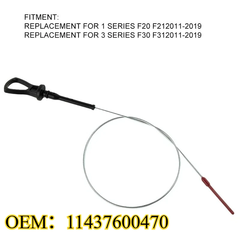 

Engine Oil Dipstick Dip Stick Fits for BMW 1 3 Series F20 F21 F30 Oil Level Gauge Scale Auto Parts OEM：11437600470