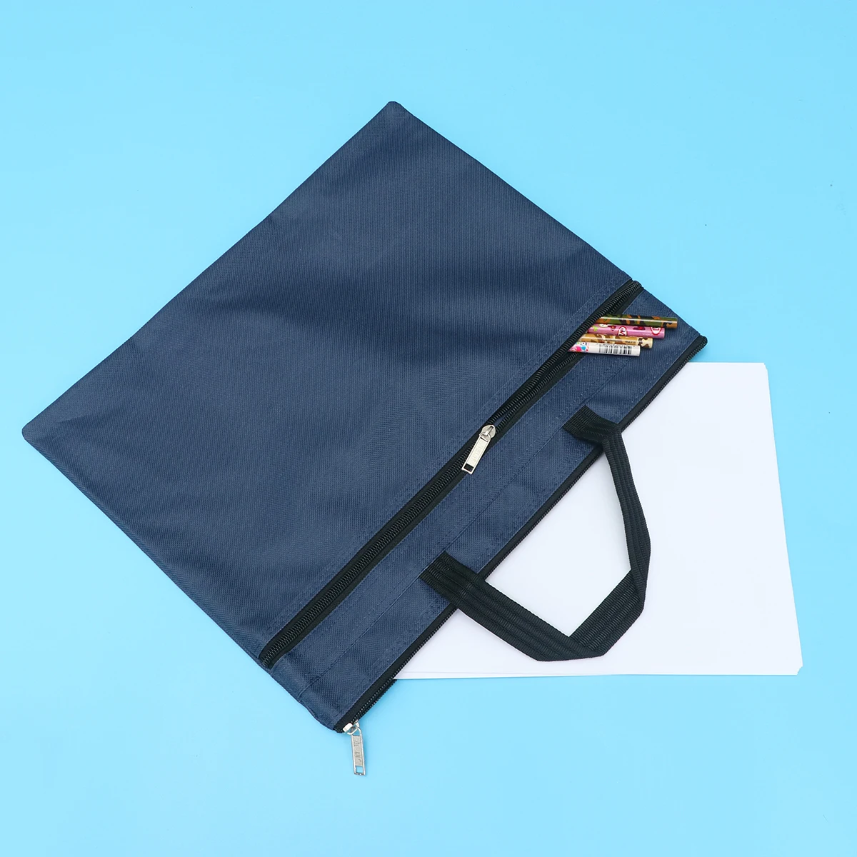 

A4 Document Portfolio ganizer Waterproof Business File Holder Storage Business File Holder Case for Travel School Office Use