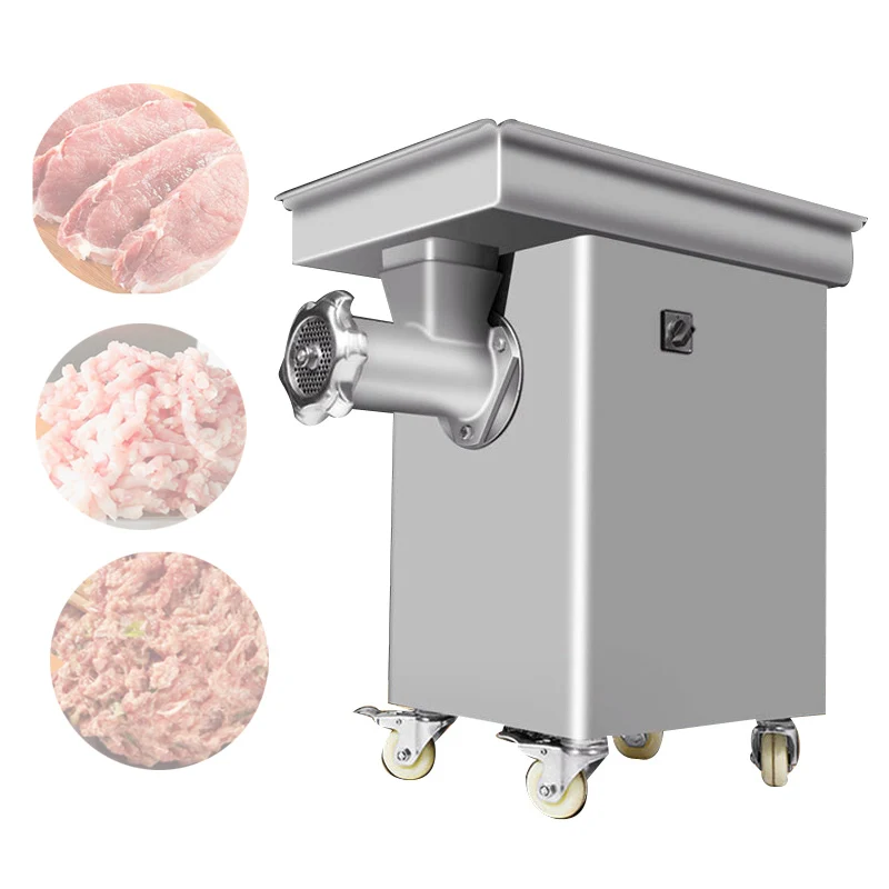 

Commercial Stainless Steel Meat Grinder For Pork Beef Chicken Frame Fish Chili Grinding Meat Grinder