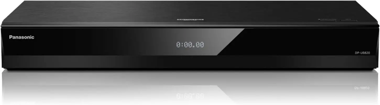 

Panasonic DP-UB820-K 4K Blu Ray Player with Dolby Vision HDR10+ Ultra HD Hi-Res Audio Streaming DVD Player Voice Assist Black