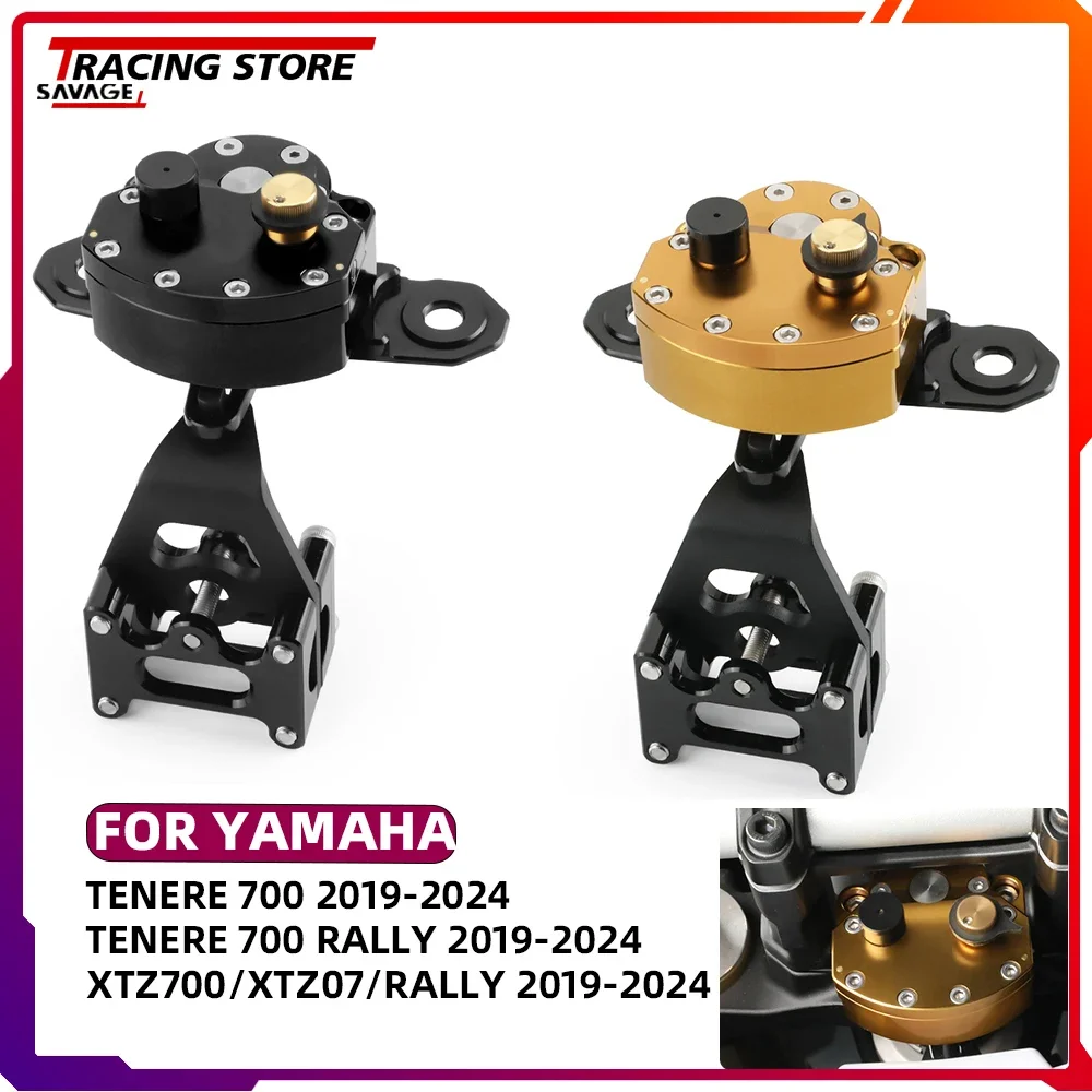 

For YAMAHA TENERE 700 XTZ700/Rally 2019-2023 Steering Damper Stabilizer Motorcycle Steering Stabilizer Reversed Safe Accessories