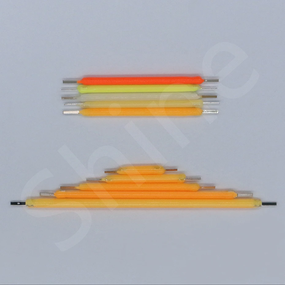 10 stücke COB LED Filament Edison-birne Lampe Teile 18,8mm 29mm 38mm 54mm 68mm DC 3V 12V 57V 80V Glühlampen Dioden Zubehör – Detail 4