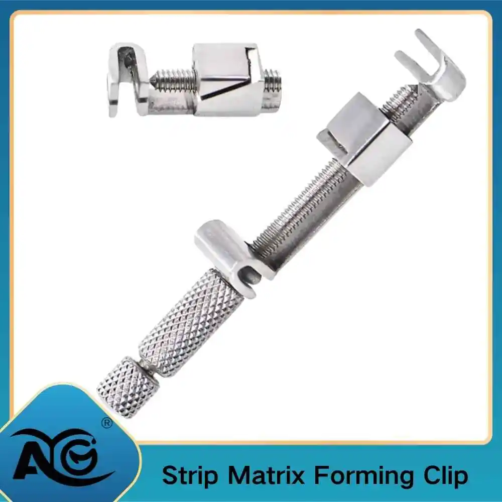 

AG 1 шт. Универсальный зуботехнический ключ Тофлемайра из нержавеющей стали для матричных лент и фиксаторов, держатель для клипс, стоматологический инструмент