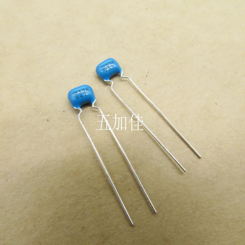 10-100pcs 250V0.3UF 334K47 X7T imported RDED72E334K4K1H03B blue single stone capacitor