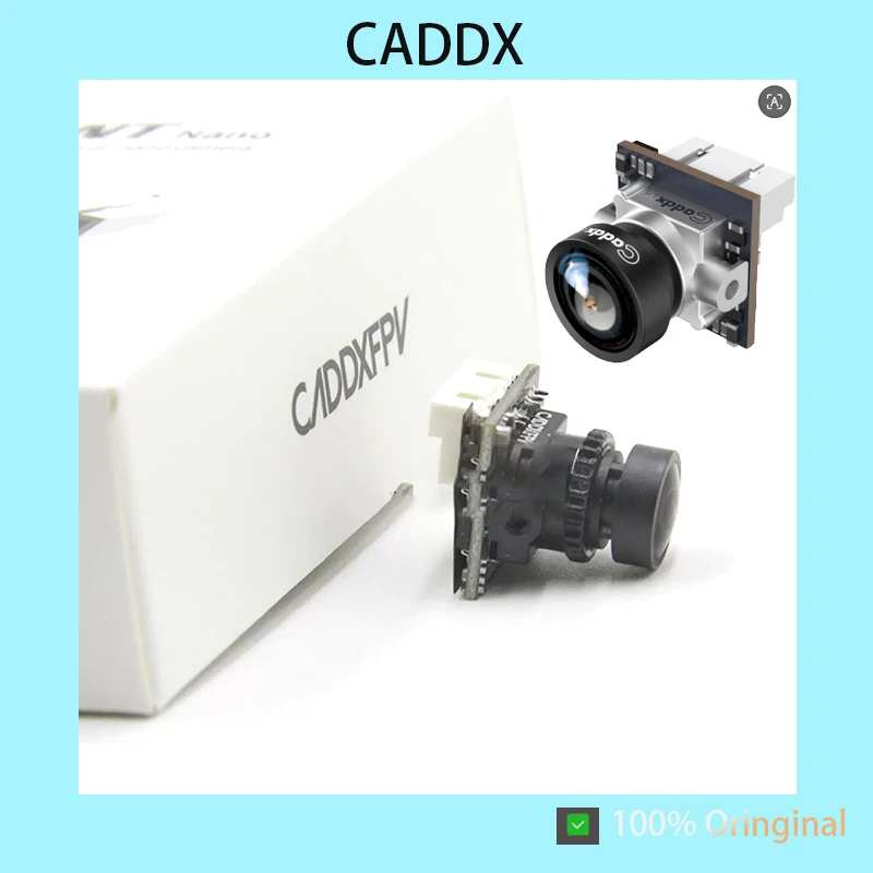 CADDX Nano FPV Camera ANT Drone Camera 1200TVL Global WDR 3D Noise Reduction 1.8mm Lens OSD 16:9/4:3 Dual Aspect Ratio