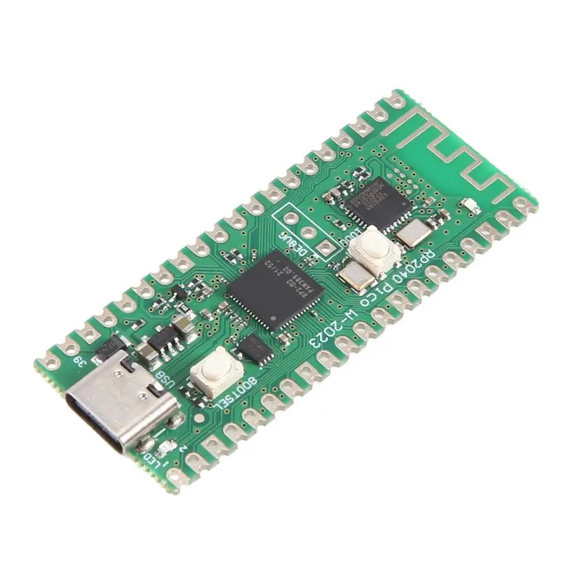 Ingenious-RP2040 For Raspberry Pi Pico W Board With 2.4G Wifi Mini Dual-Core 264KB Microcomputers Cortex-M0 Processor Durabl