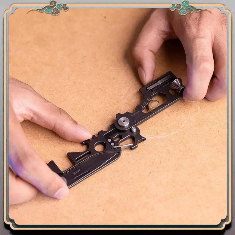 A73Q-EDC Комбинированный инструмент Карманный инструмент 30-в-1 Открытый складной инструмент Многофункциональный ключ EDC