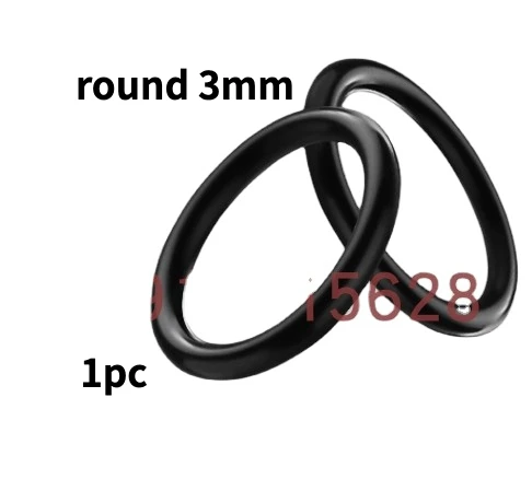 1pc round 3mm Rubber Idler O-Ring for cassette deck tape Recorder player