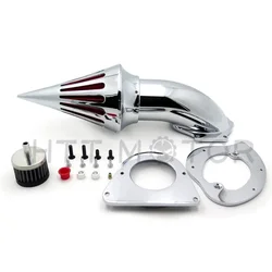 Kits de admisión de filtro de aire Spike para Kawasaki Vulcan 800 Classic 1995-2012 piezas de motocicleta cromadas