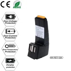 3300mAh dla Festool 12V bateria BP12C BPH12C FS1224 487701 488438 489728 487512 490592 489726 489825 490360 490889 elektronarzędzie