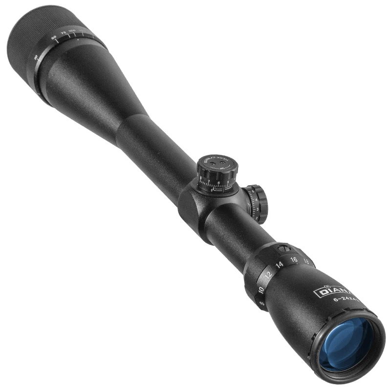 Imagem -03 - Diana-riflescope Tático Retículo Mil-dot Visão Óptica Rifle Scope Airsoft Sniper Escopos de Caça 624x42 ao