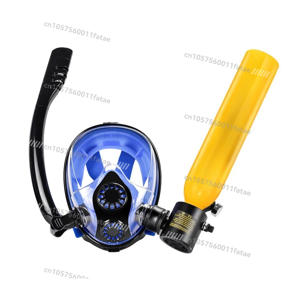 

Diving Equipment Set Air Supply Breathing Apparatus Bottle High Definition Anti-fog Diving Mask