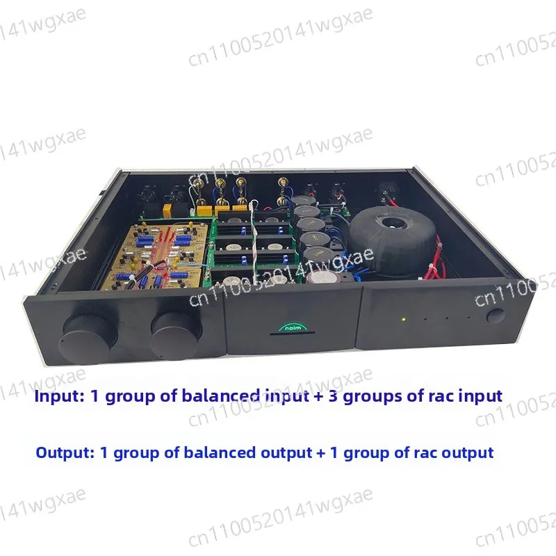 2025 New Upgrade HiFi Power Amplifier Balanced Preamplifier Reference NAC52 Circuit Hi-End Audio Amplifier