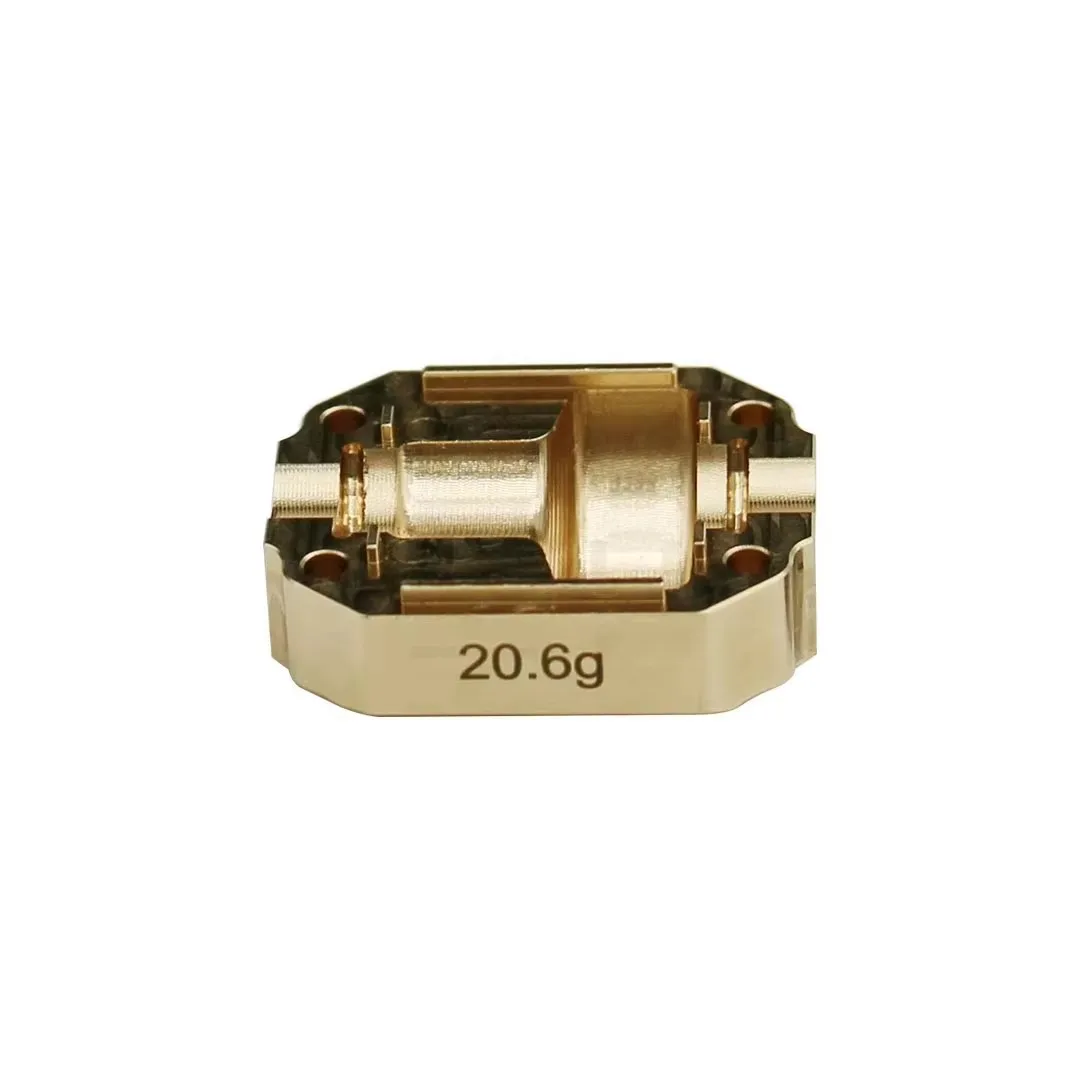 

HR HPI Venture 1/18 Toyota Hynix Медная противовесная крышка заднего моста 20,6 г одиночная