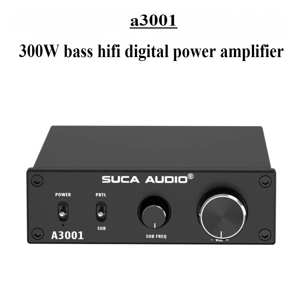 SUCA AUDIO a3001 mono AV home theater 2.1/5.1/7.1 fever-grade 300W high-power home digital subwoofer amplifier