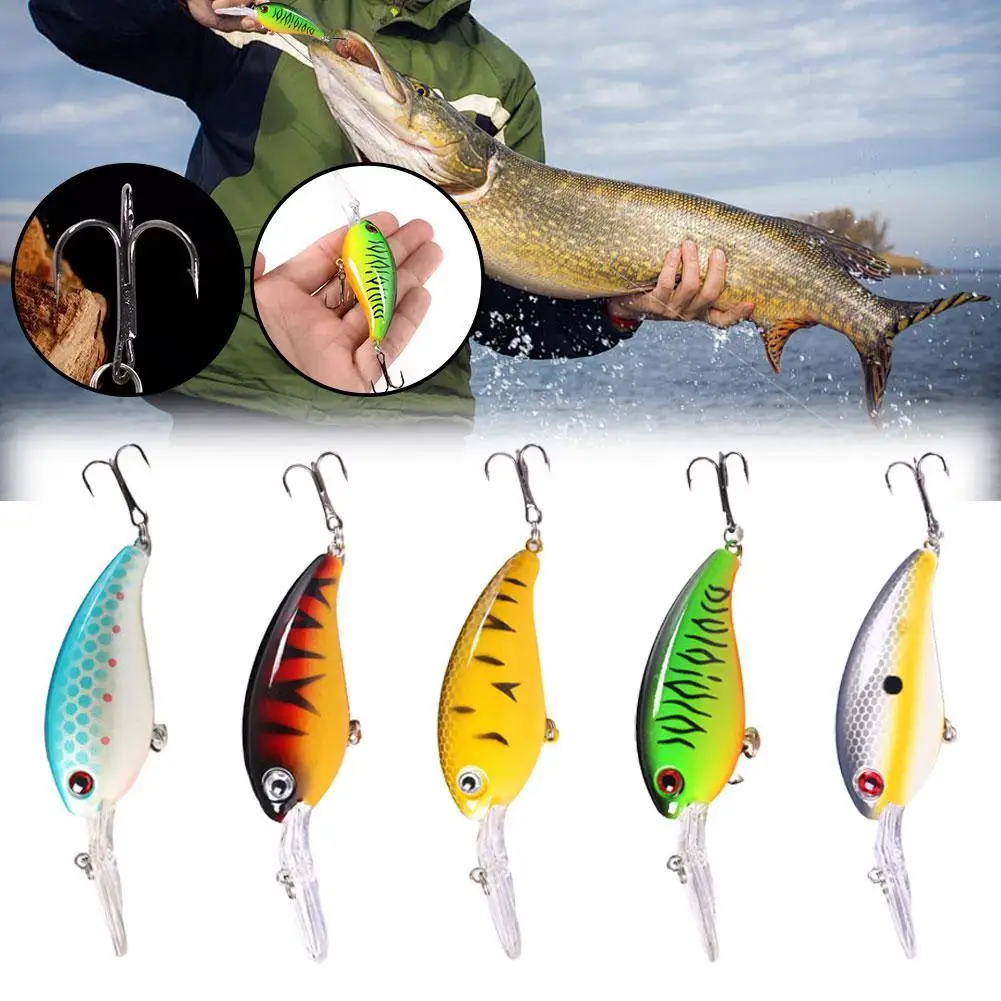 Umweltfreundliches 14 g schwimmendes Fettköder-Set, hochdichter Fischköder mit rostfreien Haken zum Meeresangeln, Salzwasser, Süßwasser