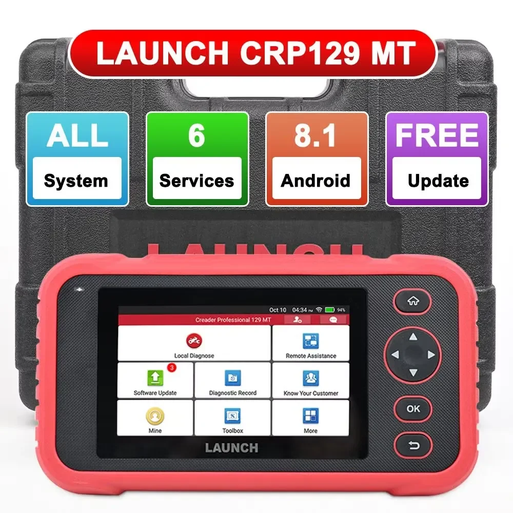 إطلاق CRP129 MT Creader أداة تشخيص الدراجة النارية التكوين القياسي المهنية CRP129 MT obdii الماسح الضوئي #1