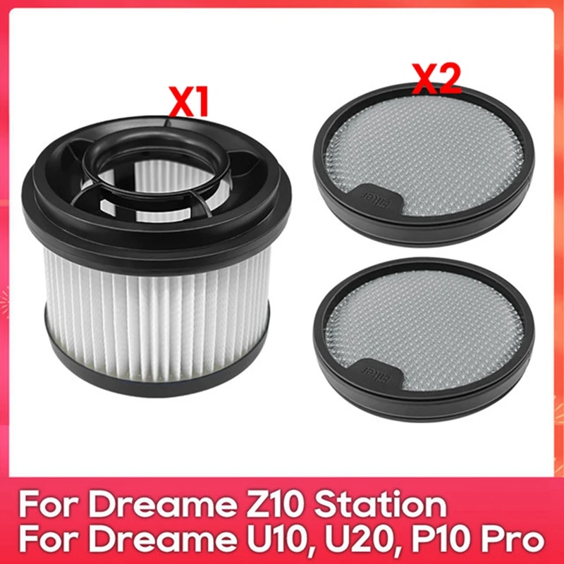 For Dreame Z10 Station / U10 / U20 / P10 / P10 Pro Spare Parts Accessories Consumables Hepa Sponge Filter-AT64