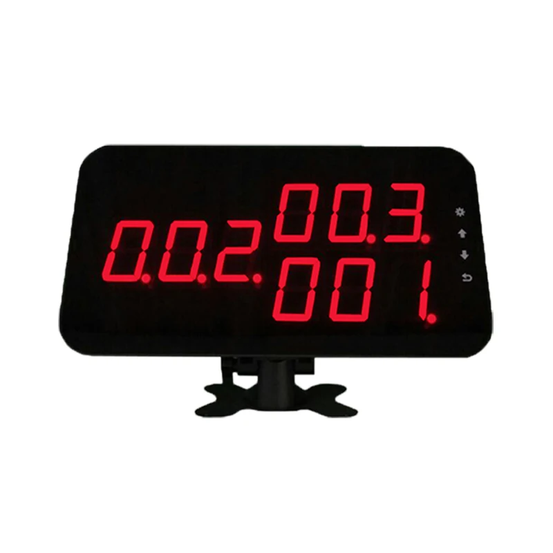 Wireless Call System Display K-4-C for Restaurant Services 3 Digits Number Screen (Only 1PC Monitor)