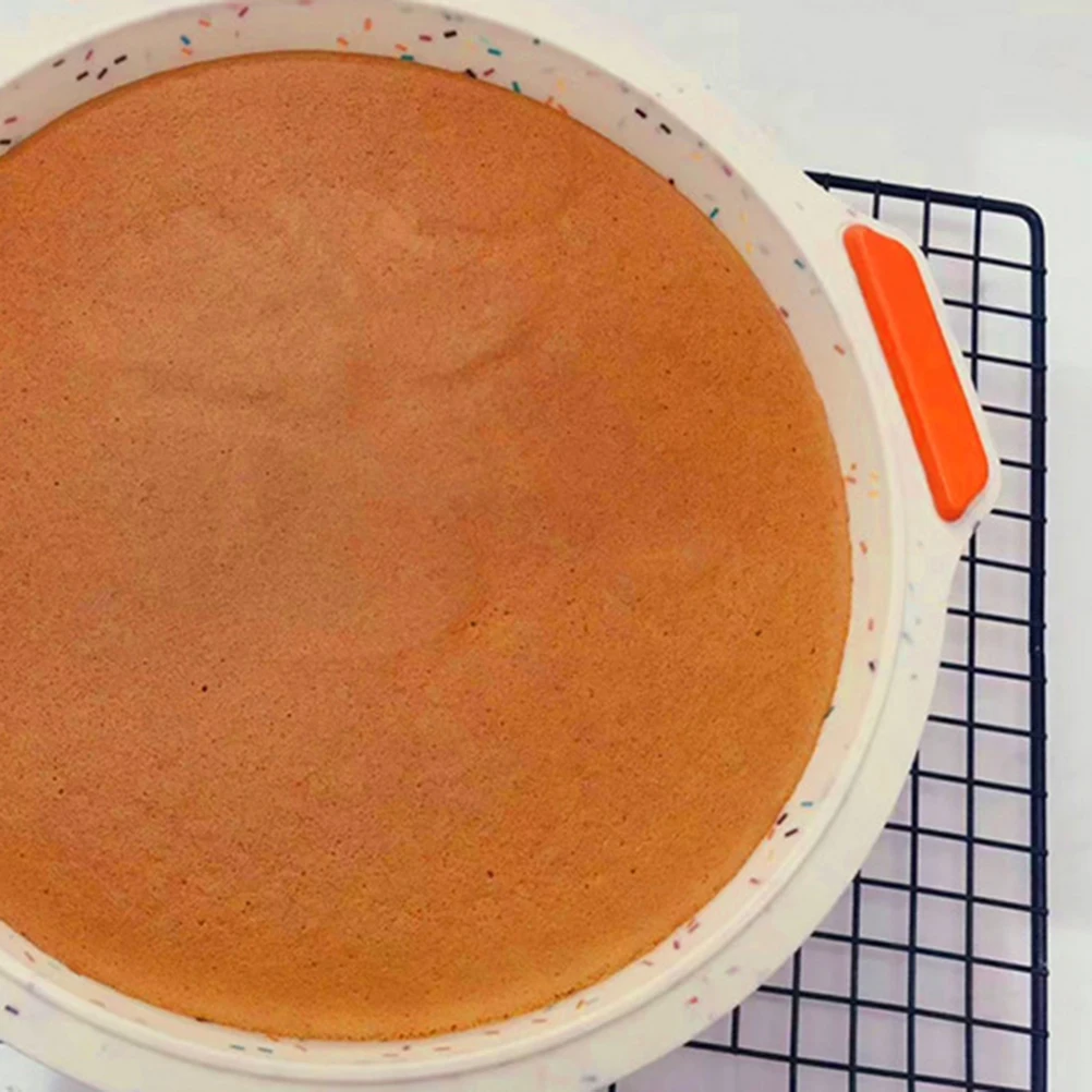 

Silicone Cake Tray Baking Mold Pastry Pan Round Bread Biscuit Kitchen Bakeware Non Stick Easy Clean Heat Resistance Food Grade