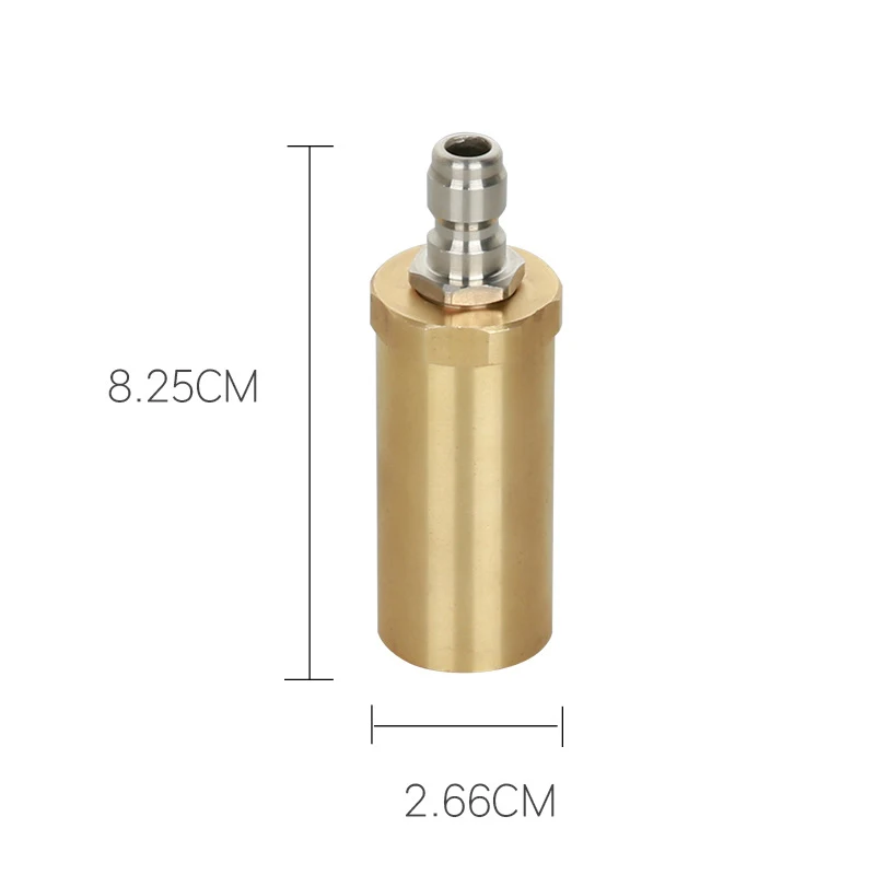 3600 Psi 4.0 Orifice 4.0 Gpm High Quality Brass Car Washing Pressure Washer Rotating Turbo Nozzle Car Wash Accessories