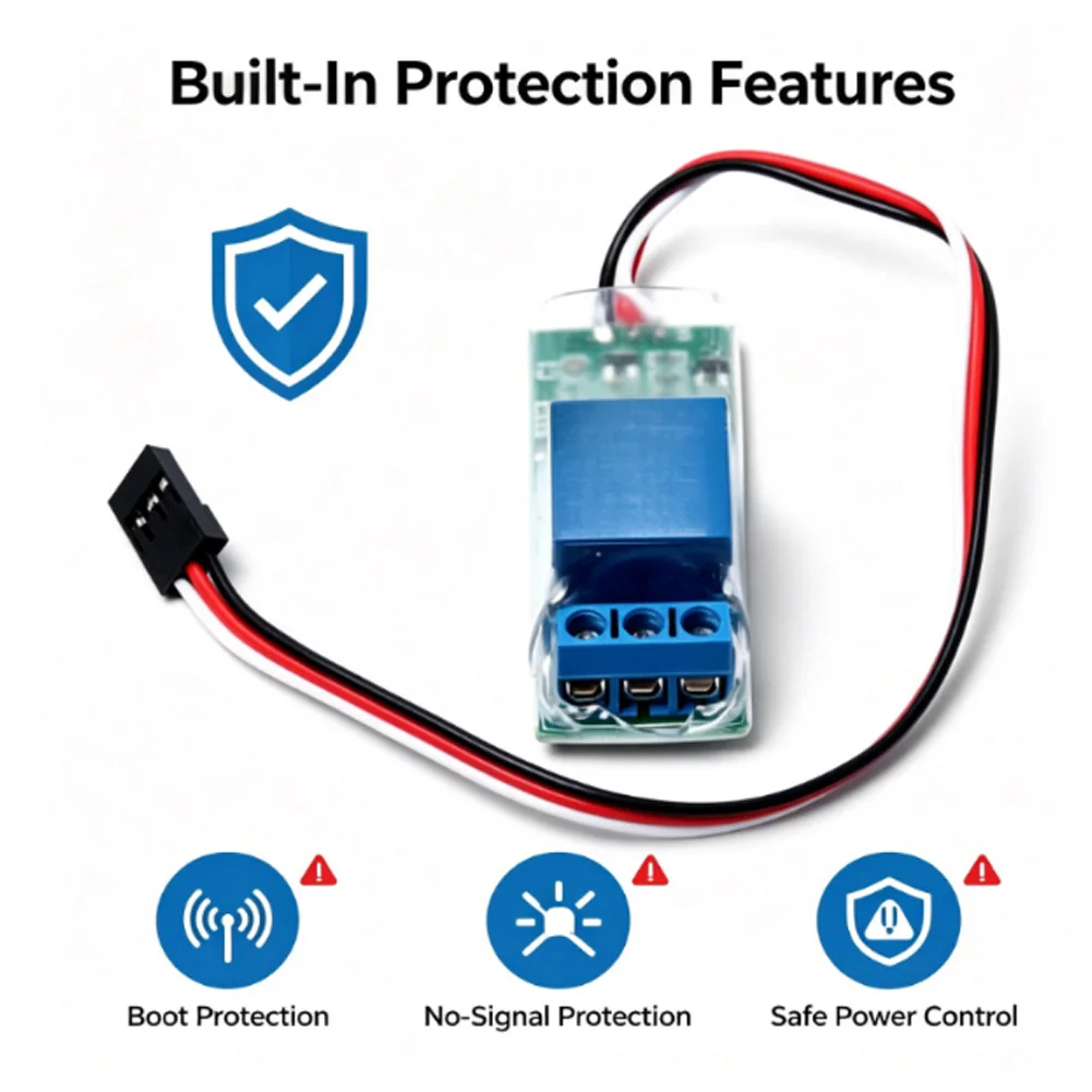 For K1 Compatible Electronic Switch Module with Dual LED Status Indicators for Real Time Signal and Switch State Monitoring