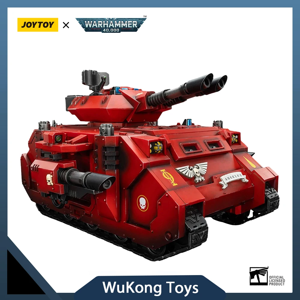

JOYTOY Warhammer 40K Blood Angels Predator Annihilator with Twin Lascannons 1/18 Action Figure Anime Collectible Model Toy Gift