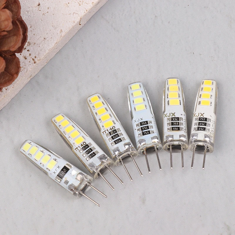 2Pcs G4 Led Bulb 2W AC220V 2835 SMD 8/10Led Warm/Cold White/Neutral Light 360 Degree Angle Chandelier Light Replace Halogen Lamp